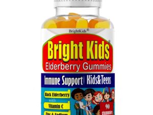 BRIGHTKIDS- Elderberry Gummies for Kids with Vitamin C and Zinc